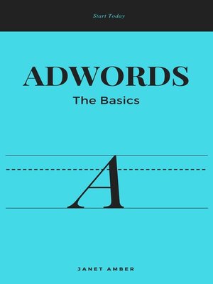 cover image of Adwords; the Basics